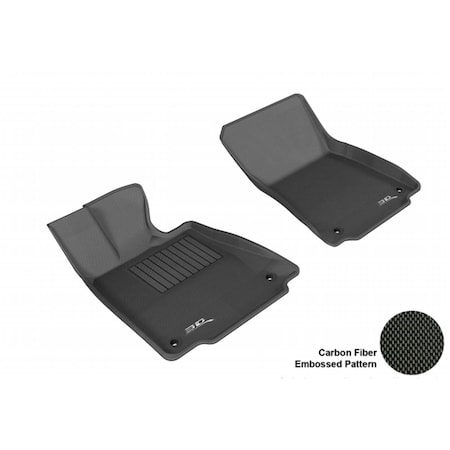 3D Maxpider LEXUS IS250/350 2014 KAGU BLACK R1 RWD ONLY Floor Mat L1LX03411509